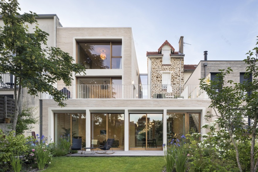 巴黎郊区独立住宅扩建丨法国巴黎丨Hemaa Architectes-0
