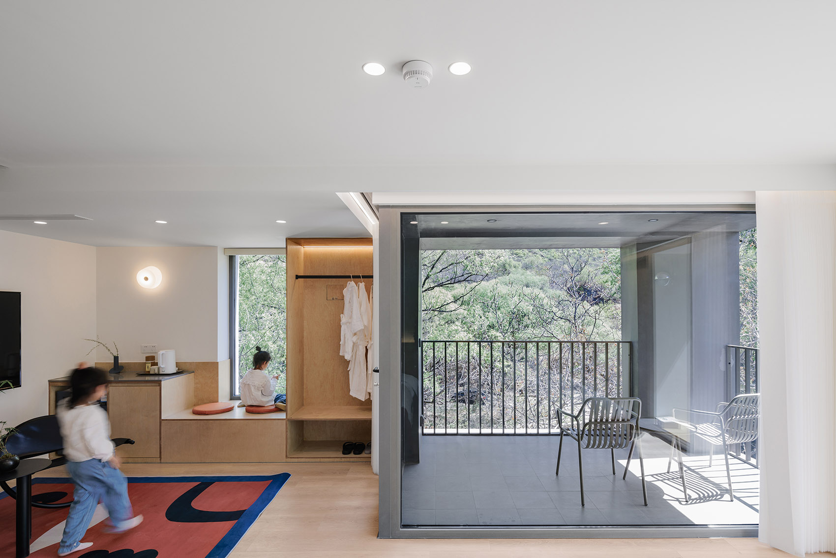 走神旅社 · 亲子友好,光影交织的山谷之家丨中国北京丨未来以北工作室-72