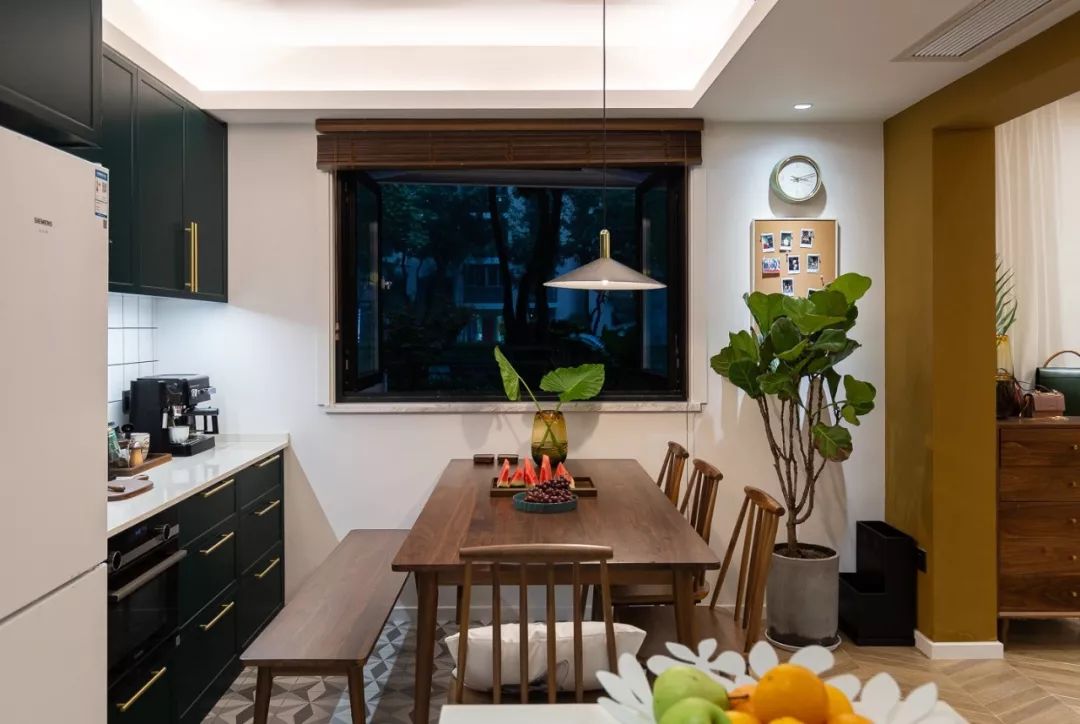 深圳福田 110 平五口之家改造 | 咖啡吧搬回家,三代同堂不拥挤-80