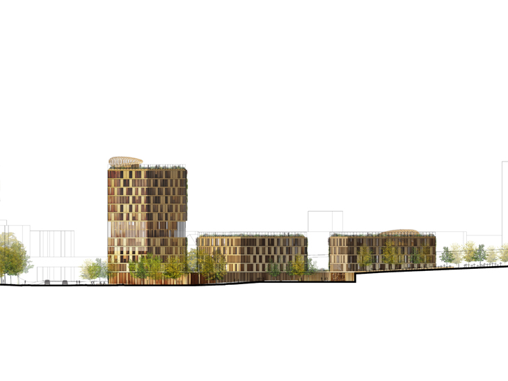 Philippon - Kalt Architectes » Poterne des peupliers / Réinventer Paris-18