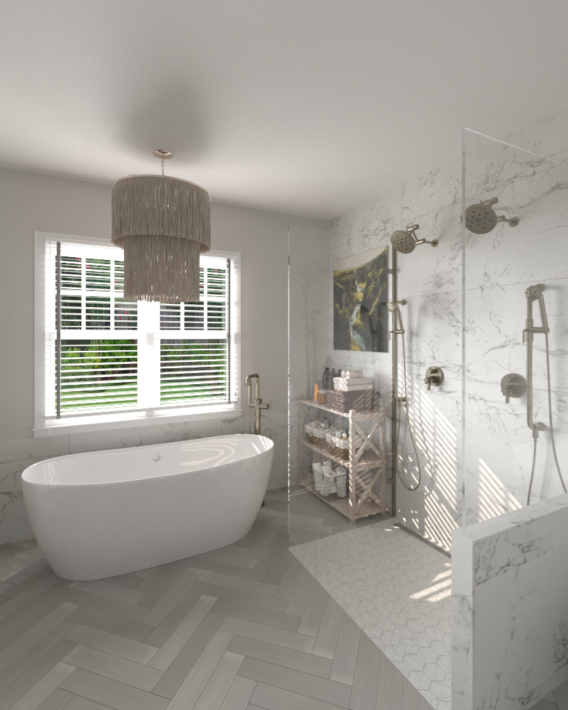 Wigston 套房浴室设计-1