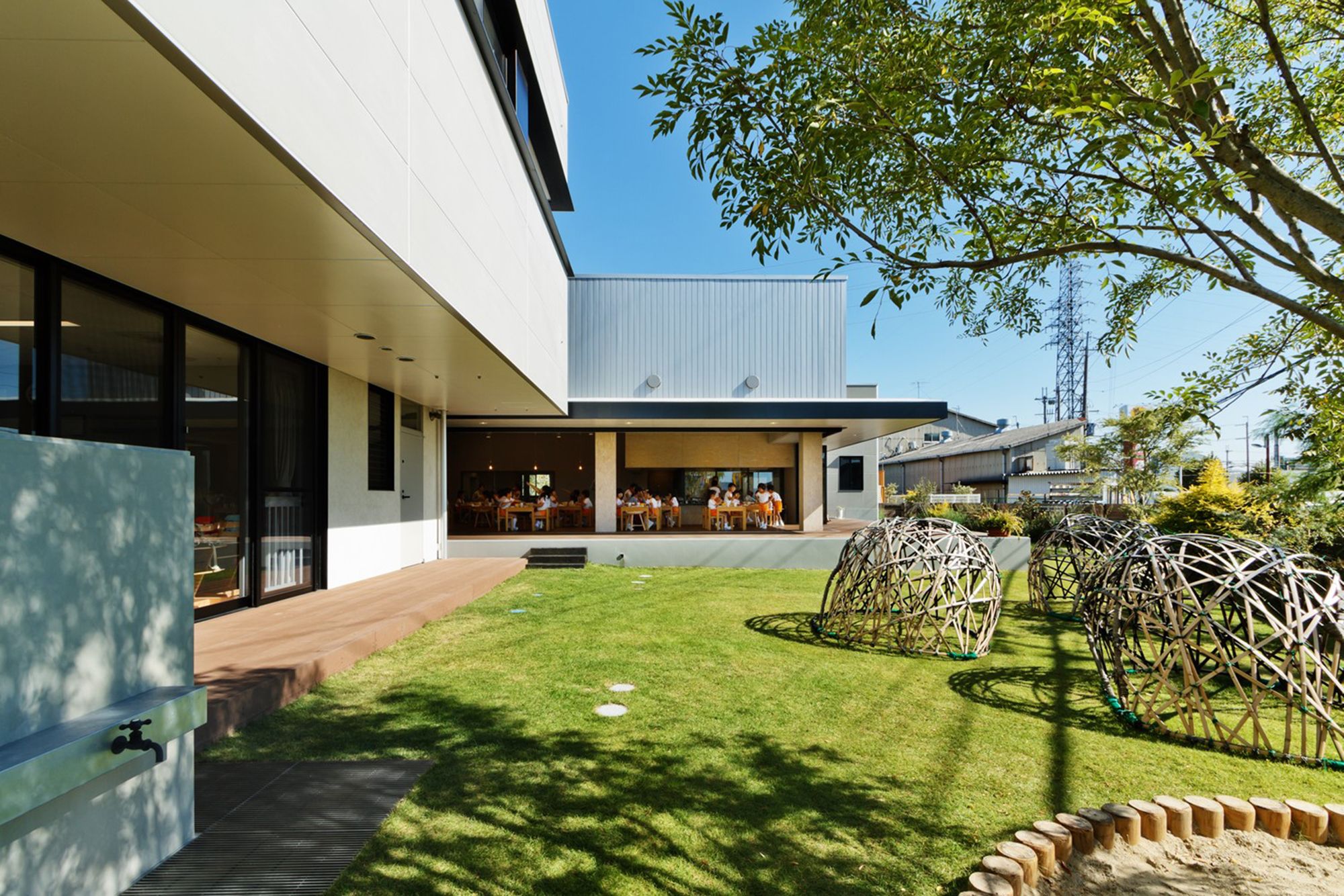 历史与现代的碰撞 | 日本 NFB 幼儿园设计-38