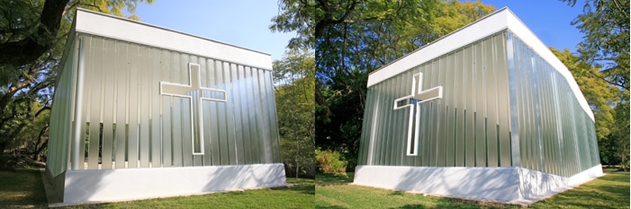 墨西哥 La Estancia 花园玻璃教堂——自然与建筑的和谐交融-6