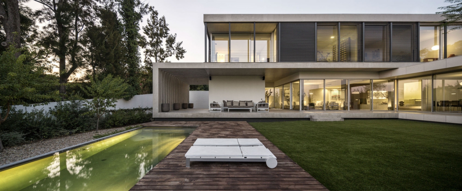 里斯本 Restelo 别墅 | 地形与建筑的和谐融合-49