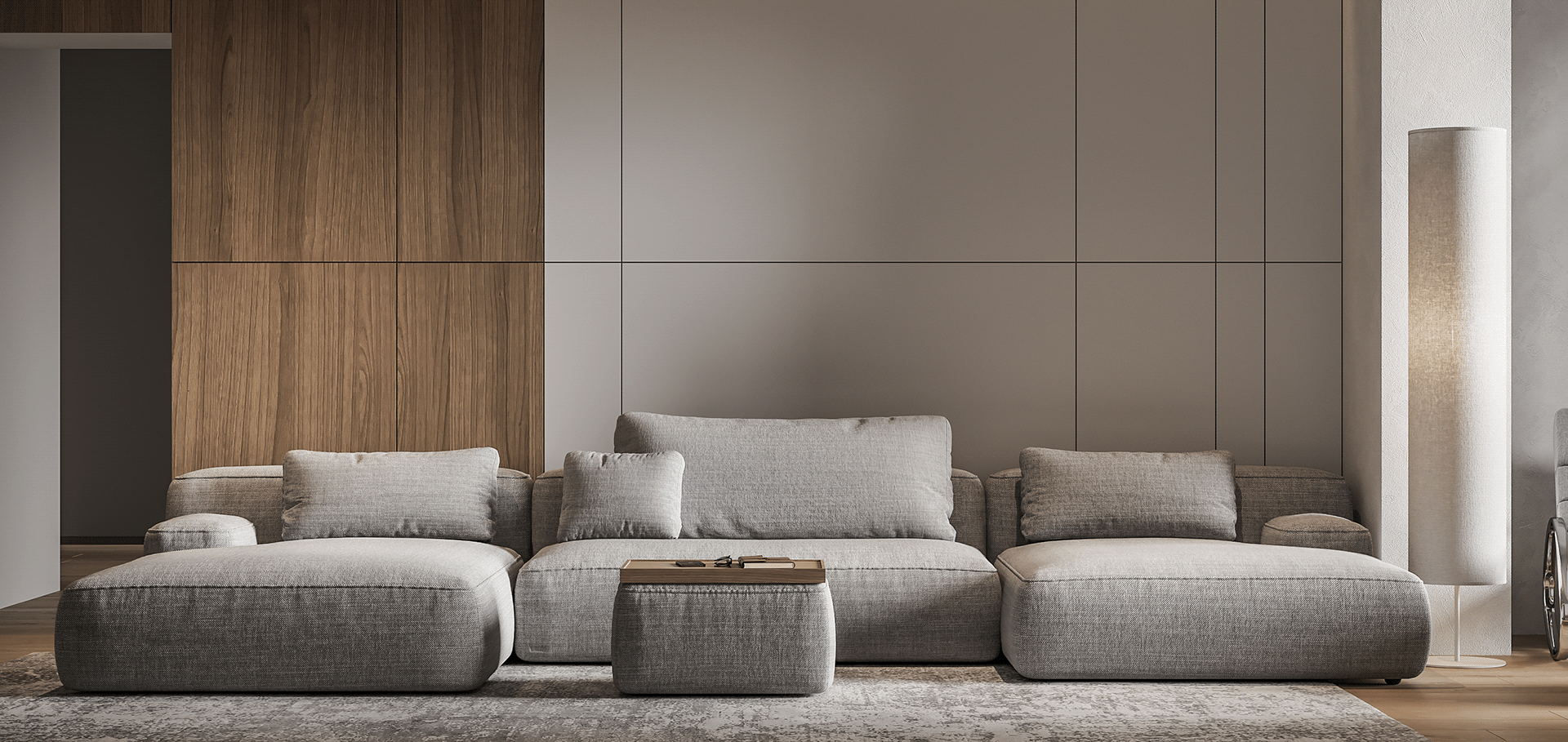 乌克兰75㎡小空间住宅设计-2