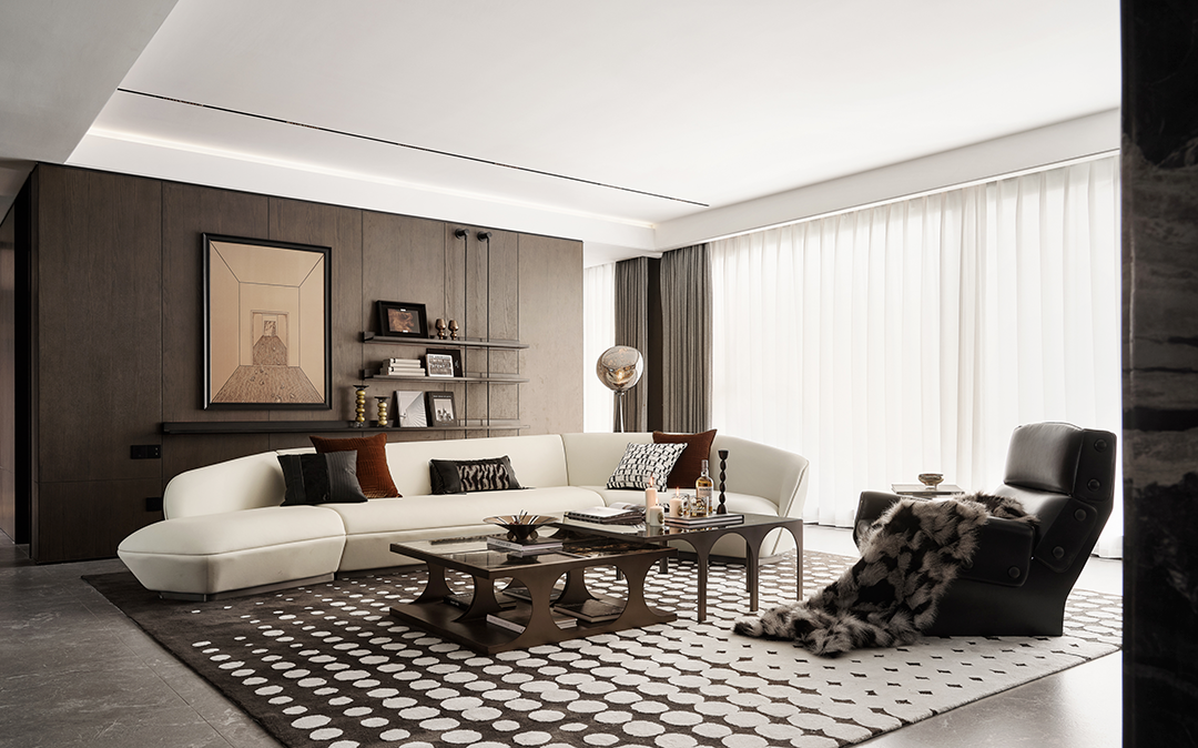 青岛半山云境 185㎡样板间丨中国青岛丨深圳共向设计,矩阵纵横-9