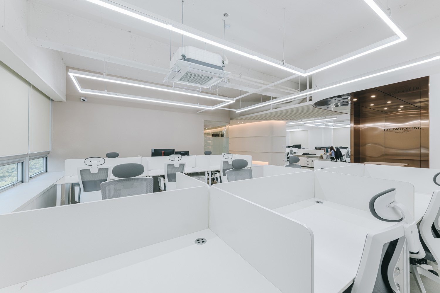 150 平现代高级通讯公司办公室设计-18