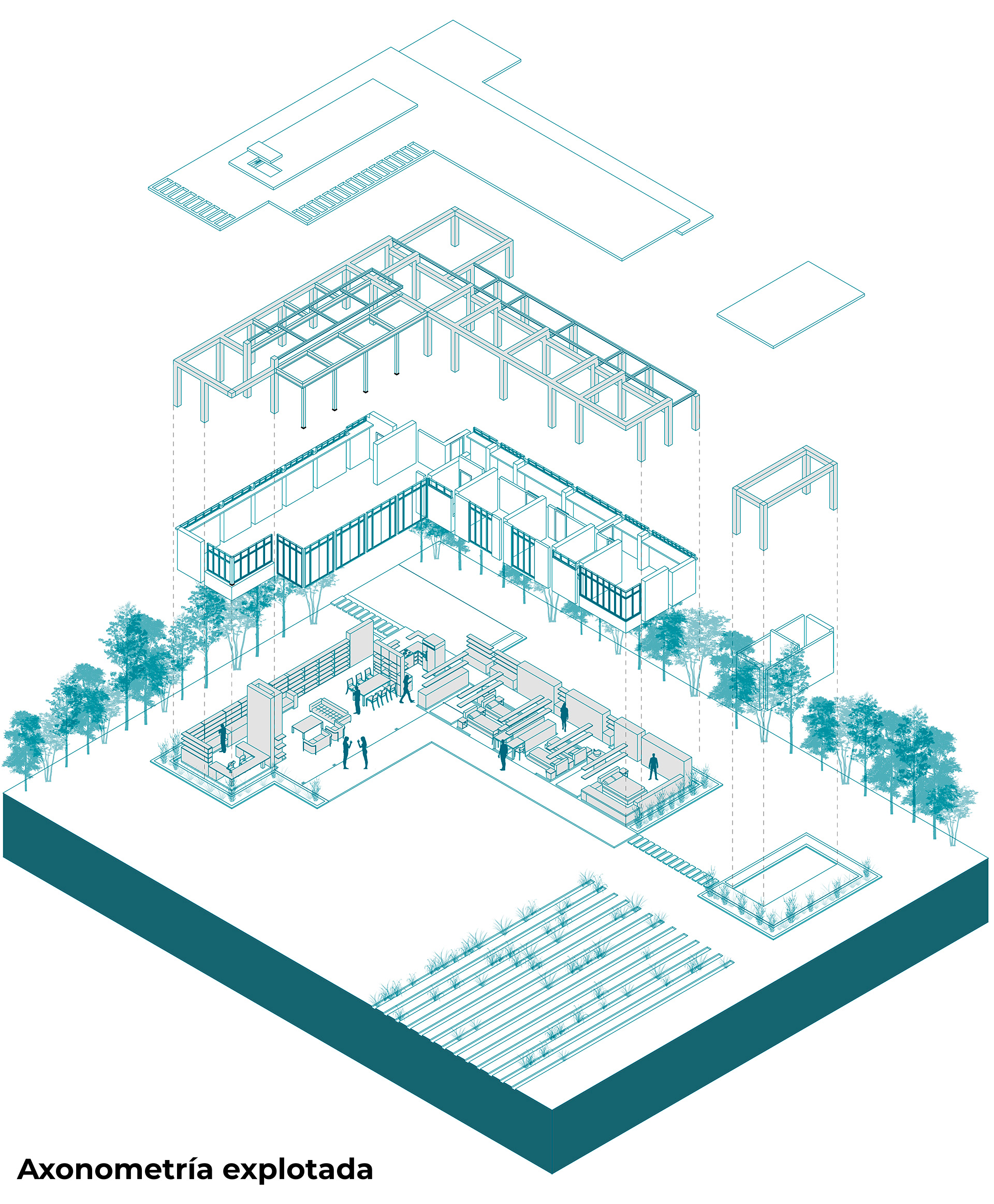 美国风住宅丨Laura Rubio + Camilo Sánchez-8