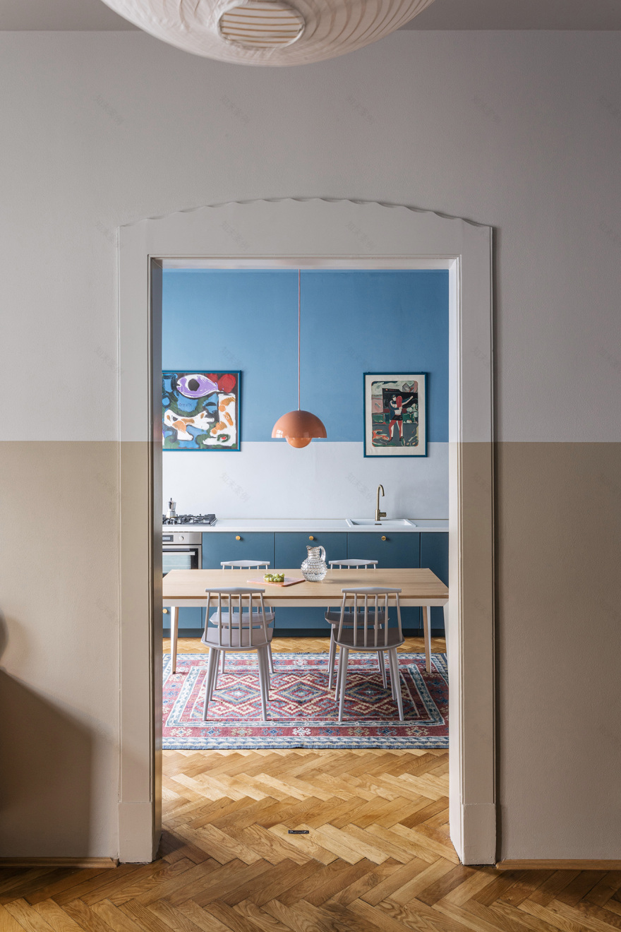 对称公寓丨意大利布拉丨Alepreda Architecture-15