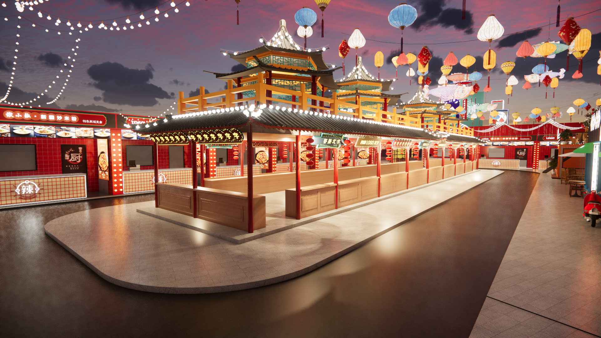 国潮夜市 新星夜市设计-10