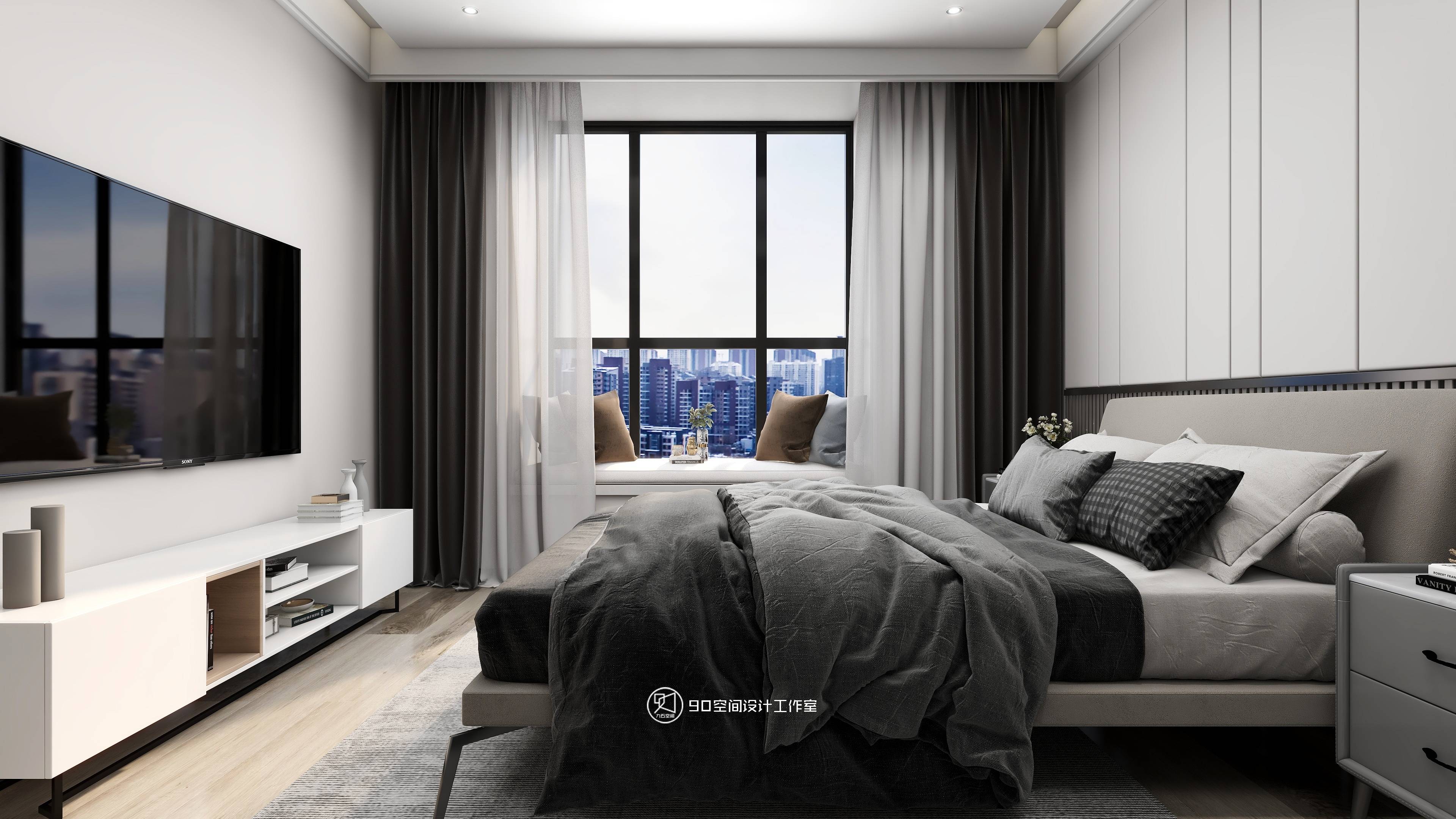 【无问西东】现代风格住宅设计丨90空间设计工作室-43