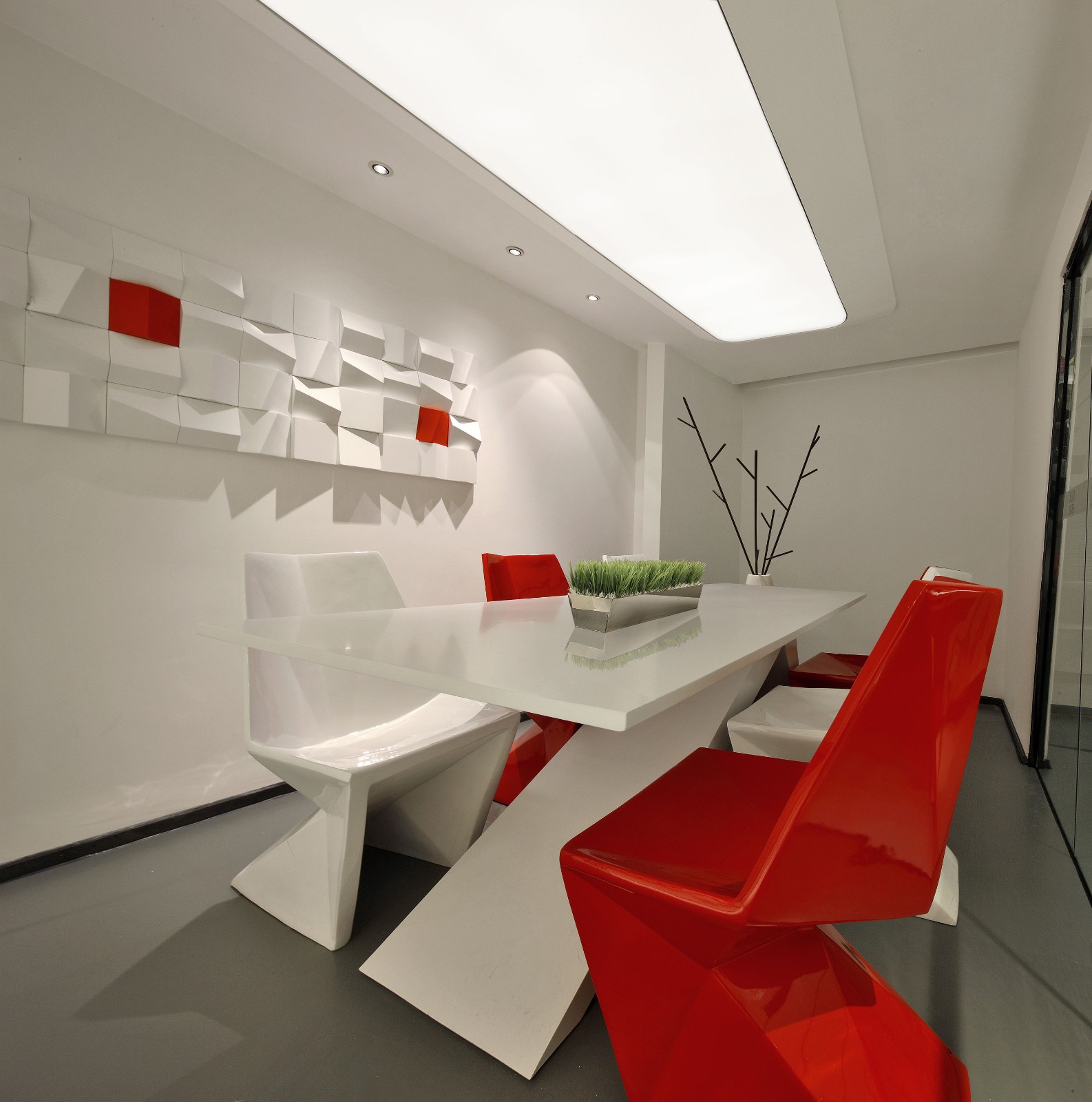 成都万科钻石广场LOFT A4办公样板间-6