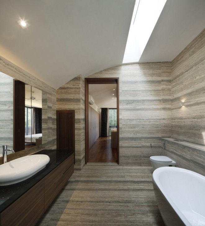 豪华别墅 现代风格新加坡现代住宅设计-32