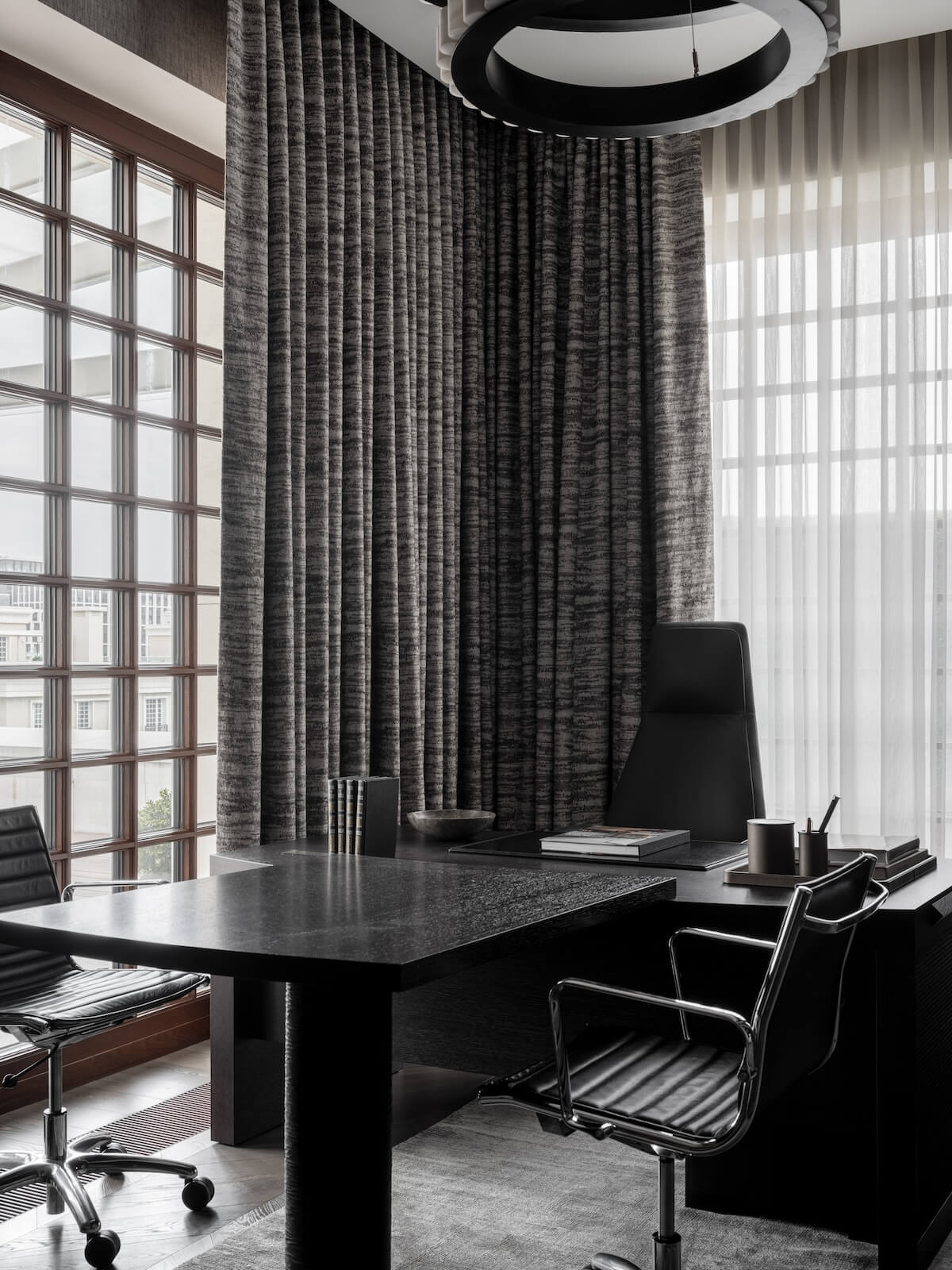 豪华太空主题公寓设计丨俄罗斯莫斯科丨Sergeeva Irina & Alimbekova Olga-41