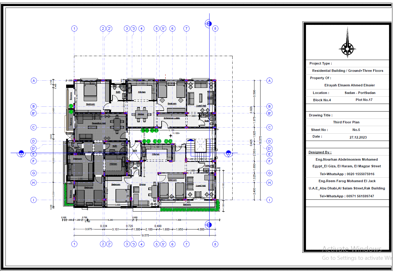 Exterior Design-Residential Building "Portsudan"-13