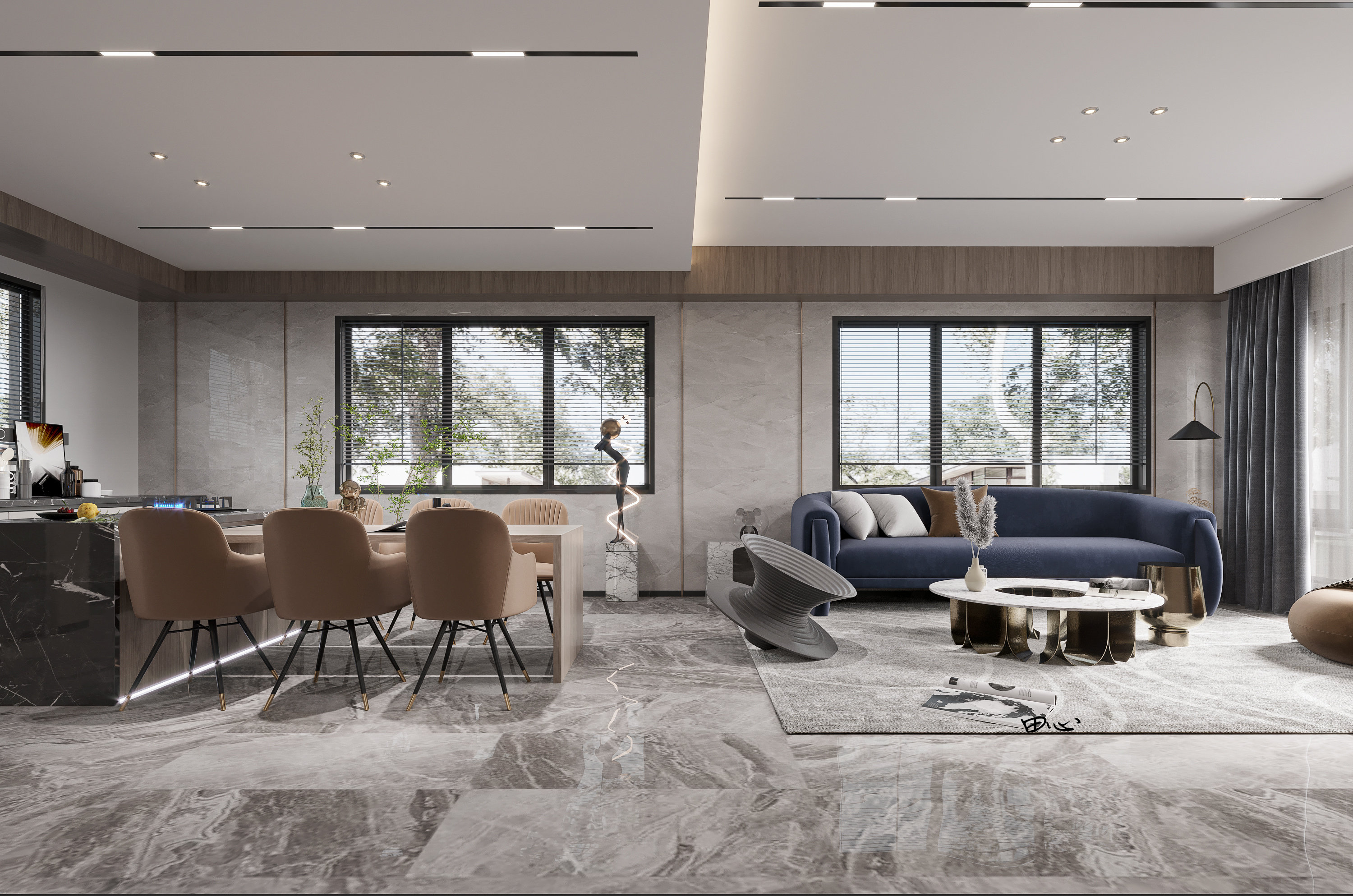 宁静禅意空间设计-9