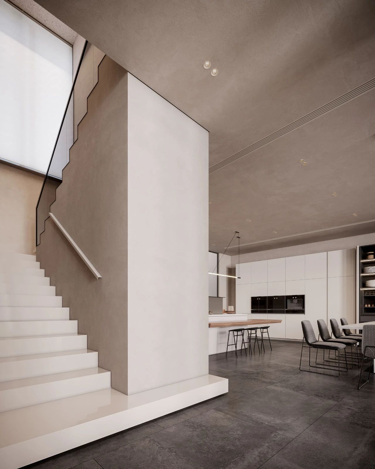 504㎡三层极简别墅设计丨LeQB Architects-24