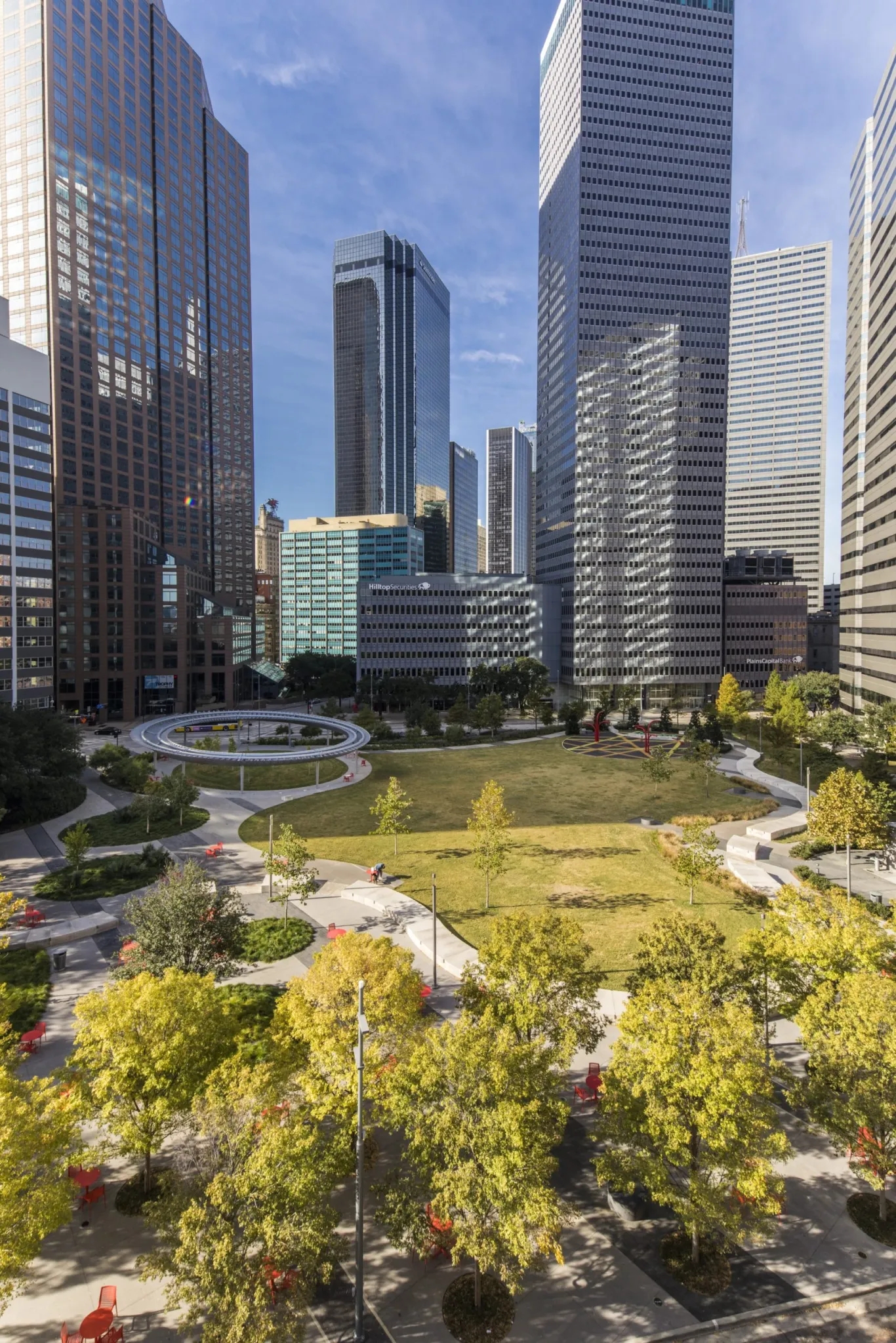 达拉斯太平洋广场丨美国达拉斯丨HKS 建筑事务所,SWA 达拉斯工作室-12