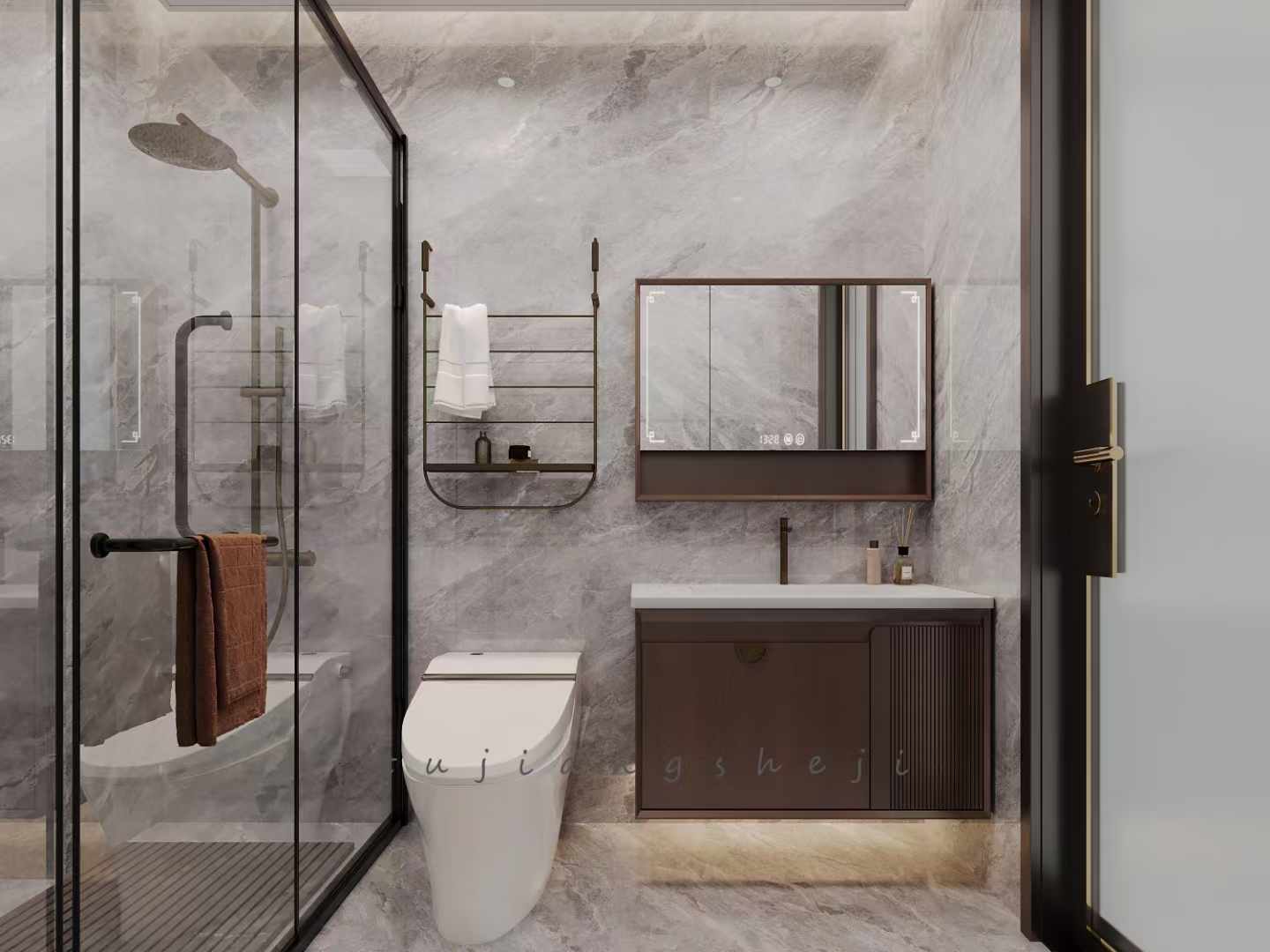 新中式别墅，以意会形的含蓄之美，还你一场风花雪月-4