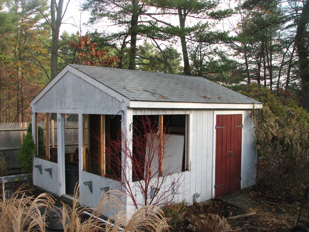 旧谷仓改造成美丽温室项目丨Bob Trainor-7