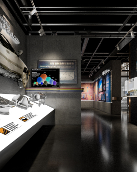 万荣科技展厅2022年 设计施工