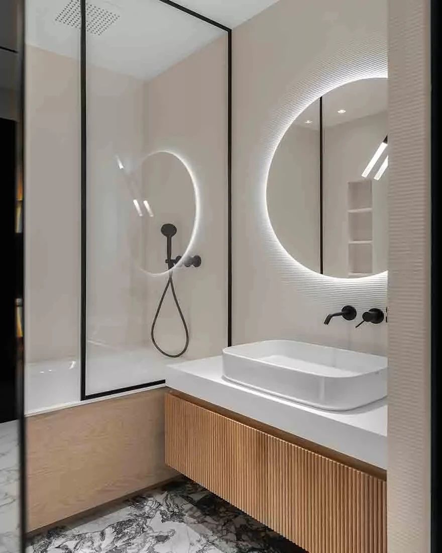 新婚夫妇的 105㎡简约空间设计丨Elena Lyakina-30