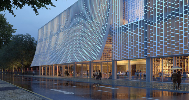 澳门新中央图书馆设计丨麦肯诺建筑师事务所（Mecanoo）-2