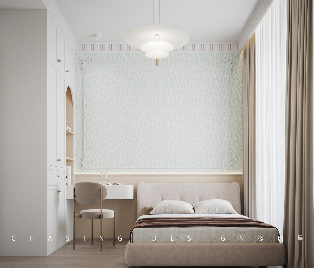 129㎡|一定不能错过的清新的奶油原木风-4