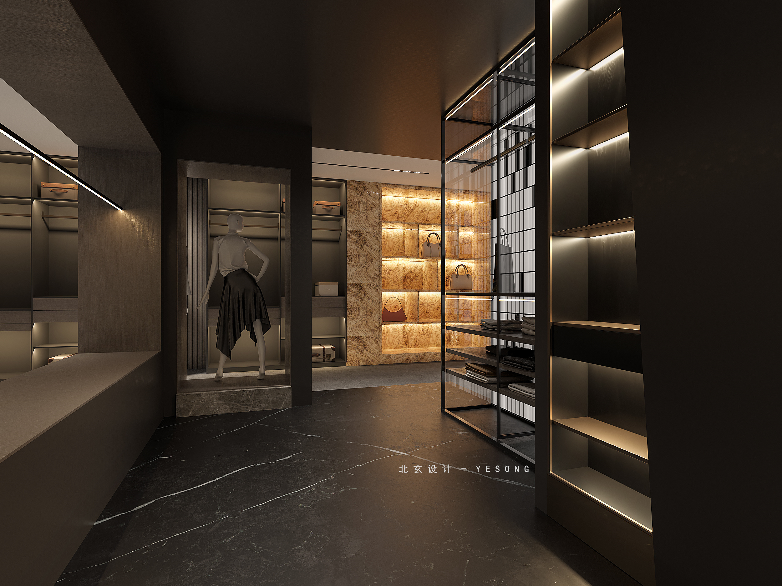 诧寂风女装店设计-4