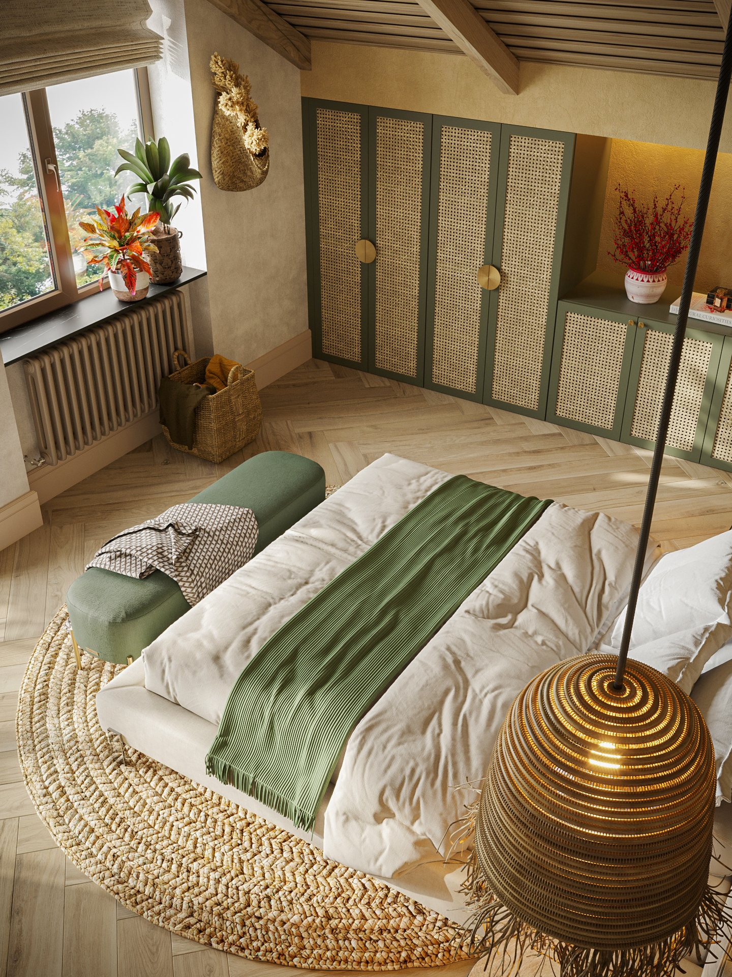 小意大利风格（卧室）丨Ksenya Butsa-4