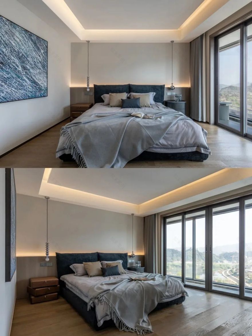 能开小车逛着玩的现代简约风大平层-6