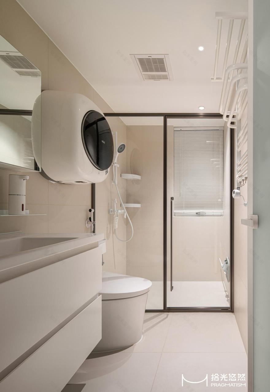 阳光治愈系原木家居小户型-63