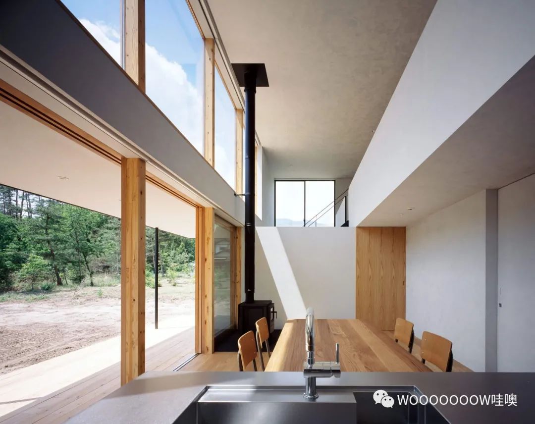 日本长野 Hotakaariake 住宅 | 室内外无缝对接-9