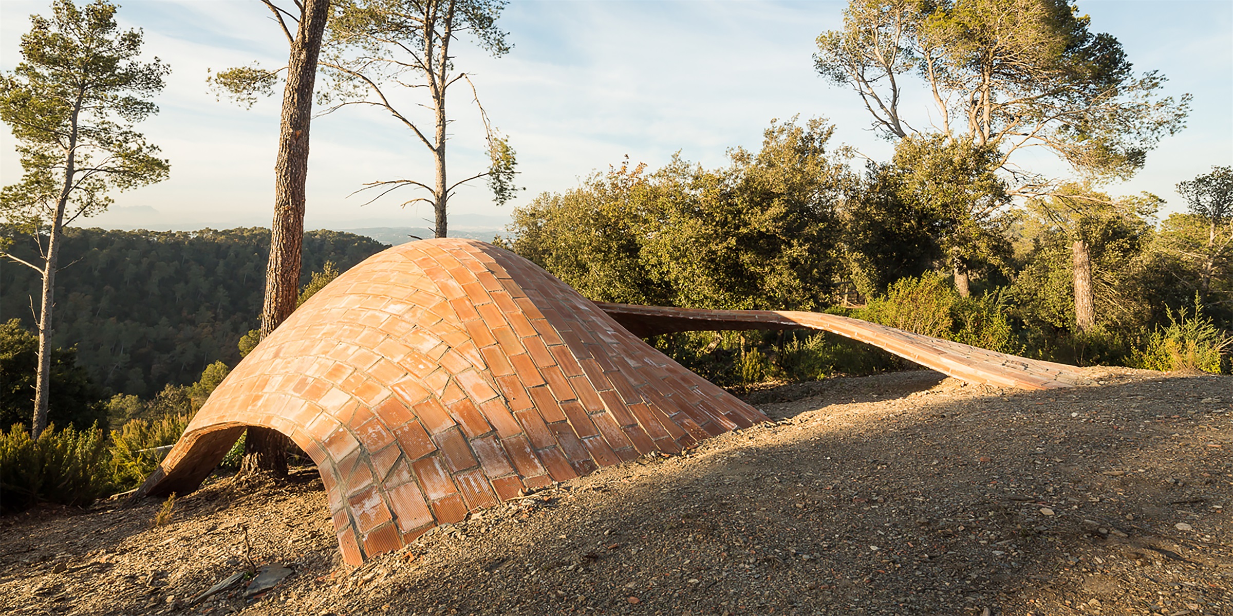 《砖托邦》与自然相融的拱顶构筑-152