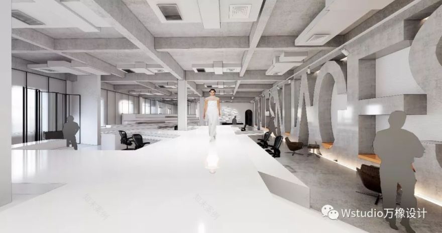 T台上的办公空间--融创永清云裳创研空间-32