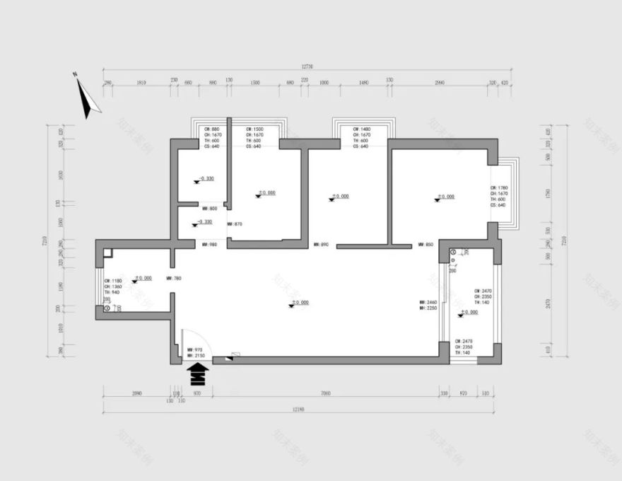 润城五区 89㎡现代北欧风,舒适自然,设计巧妙-9