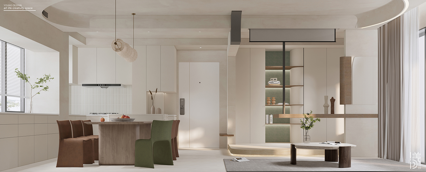 深铁懿府奶油侘寂风家居设计丨中国深圳丨深圳漾空间设计有限公司-27