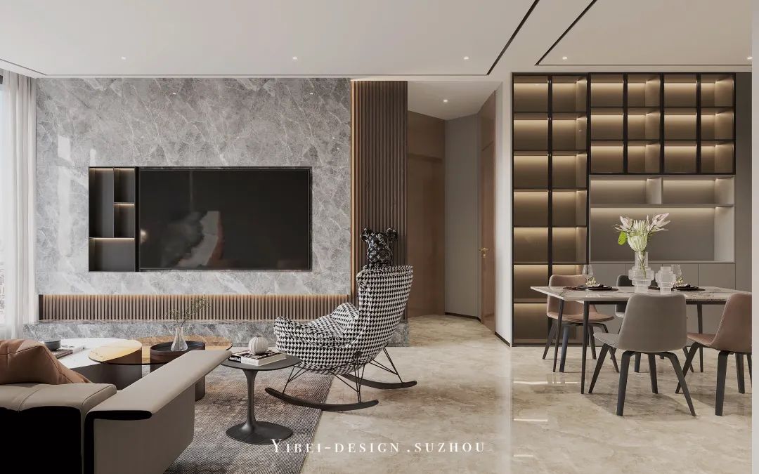 雅居苏韵 · 灰色调家装设计丨中国苏州丨一贝设计-5