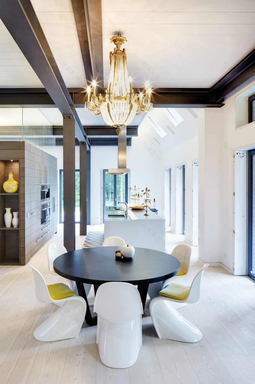 德国 Visbek 乡村别墅 | 历史与现代的优雅融合-15