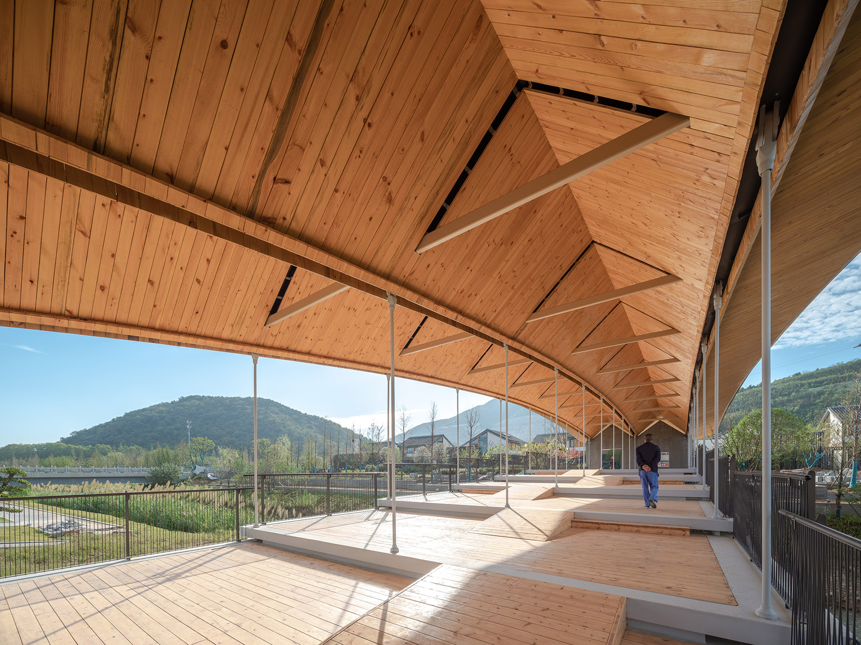 九间廊桥丨中国南京丨山水秀建筑事务所-38