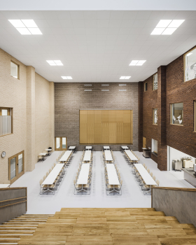 Forssa Multipurpose Centre Akvarelli / Olla Architecture