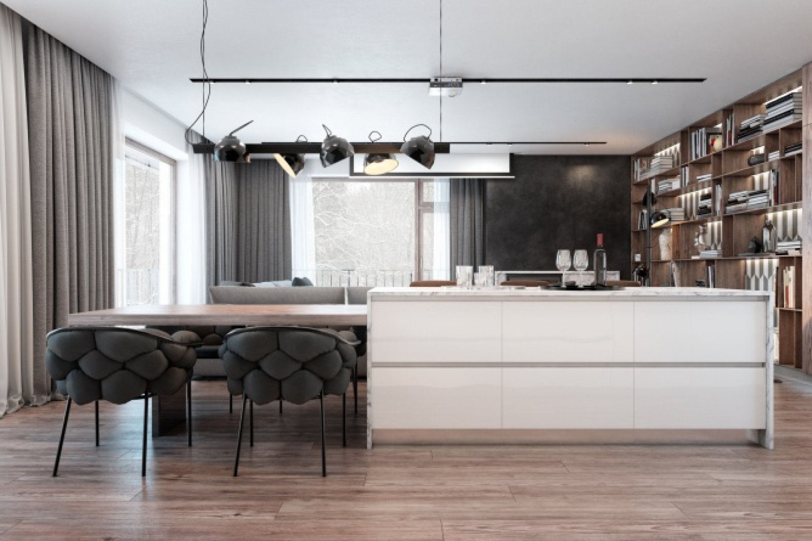 国外现代风高品质住宅设计  Diff.Studio-8