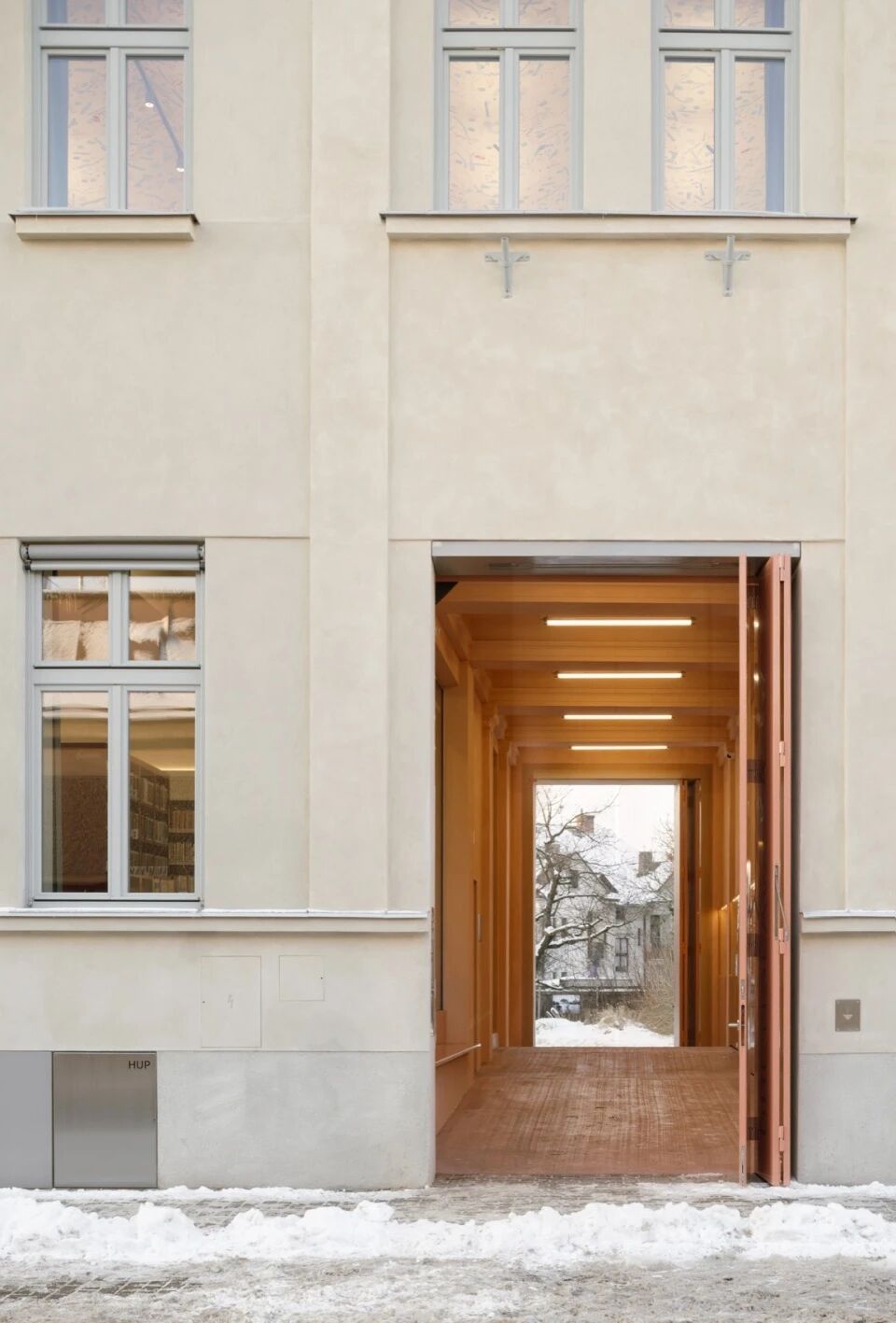 Červený Kostelec图书馆翻新项目丨PAPUNDEKL ARCHITEKTI-14