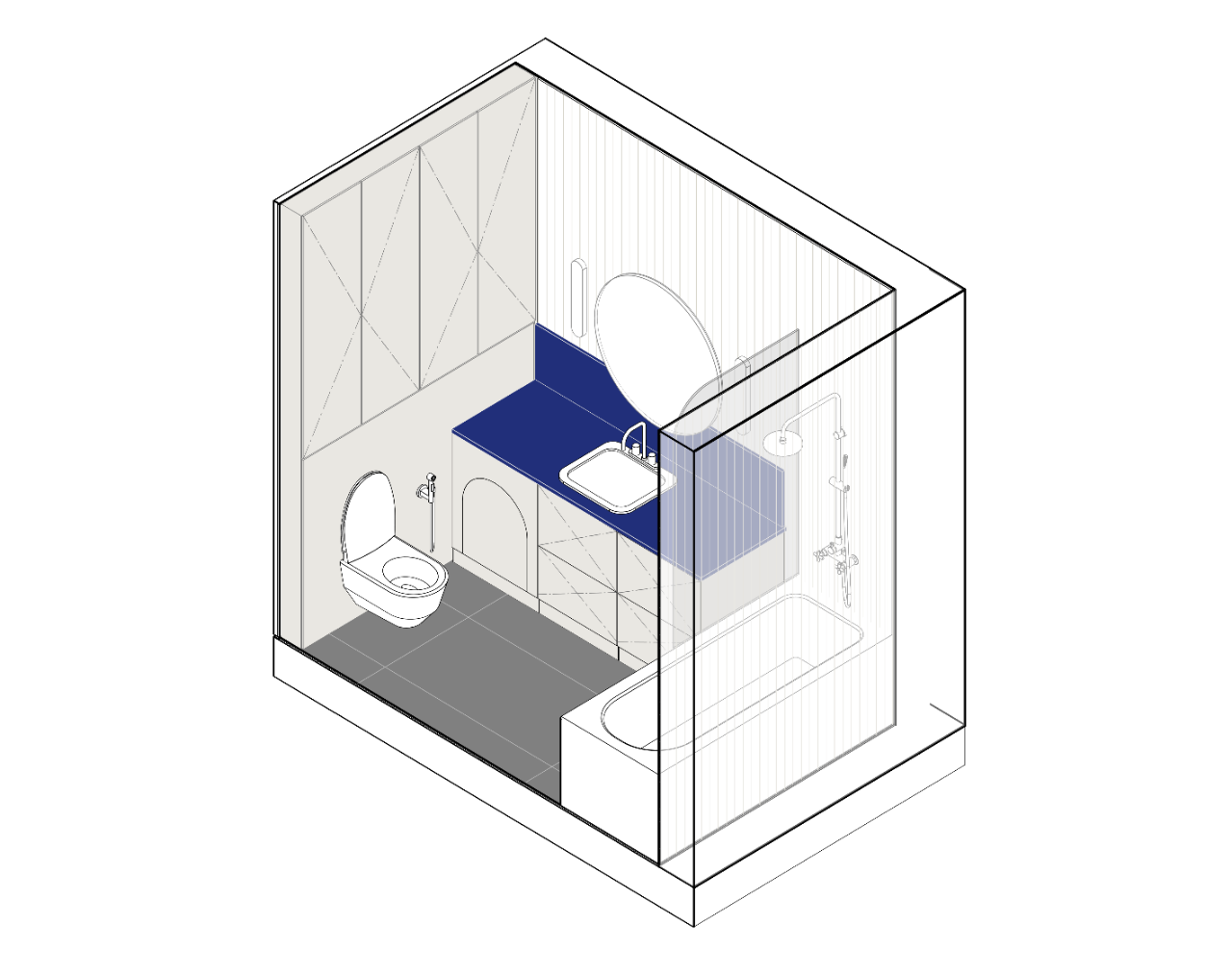 奶油风公寓设计丨Sasha Levina-25