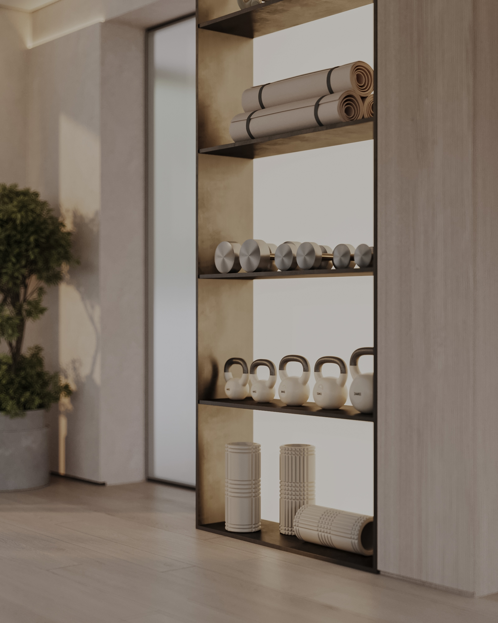 Sochi私人住宅健身区及休闲区设计-1