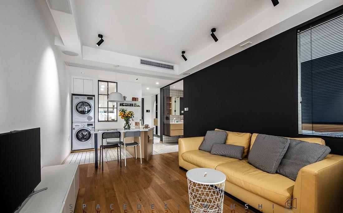 80 平米住宅的极致利用 | 多功能空间与 0 分贝书房-14