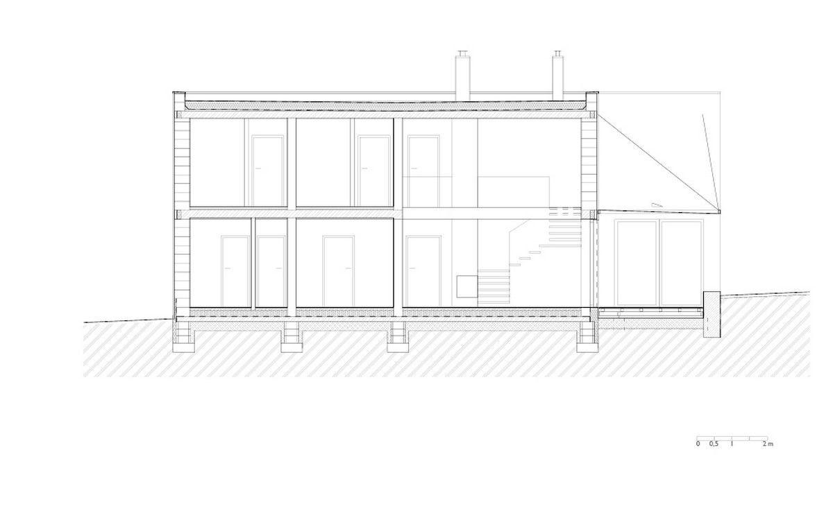 Dolních Břežanech别墅（如“石头般的房子”）丨捷克-39