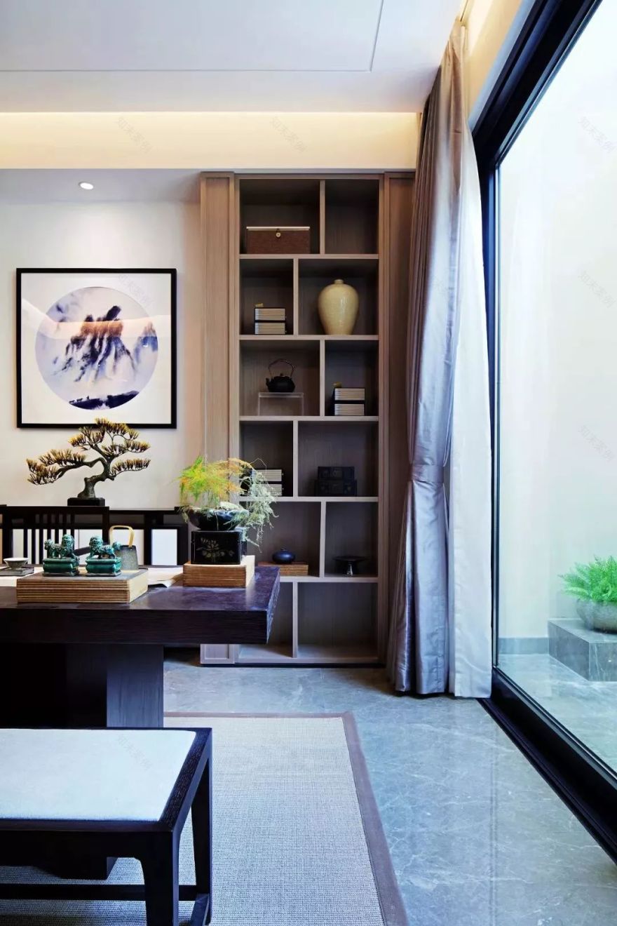 禅意留白 | 打造清雅空间的室内设计案例-41