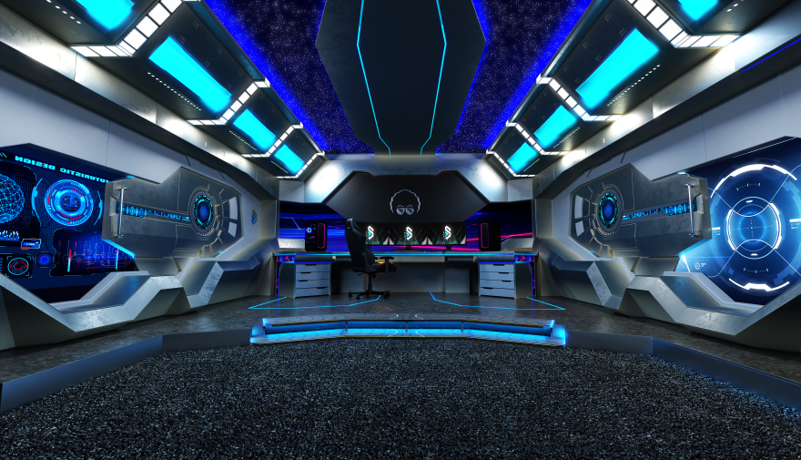 aboflah 太空飞船主题房间设计-3