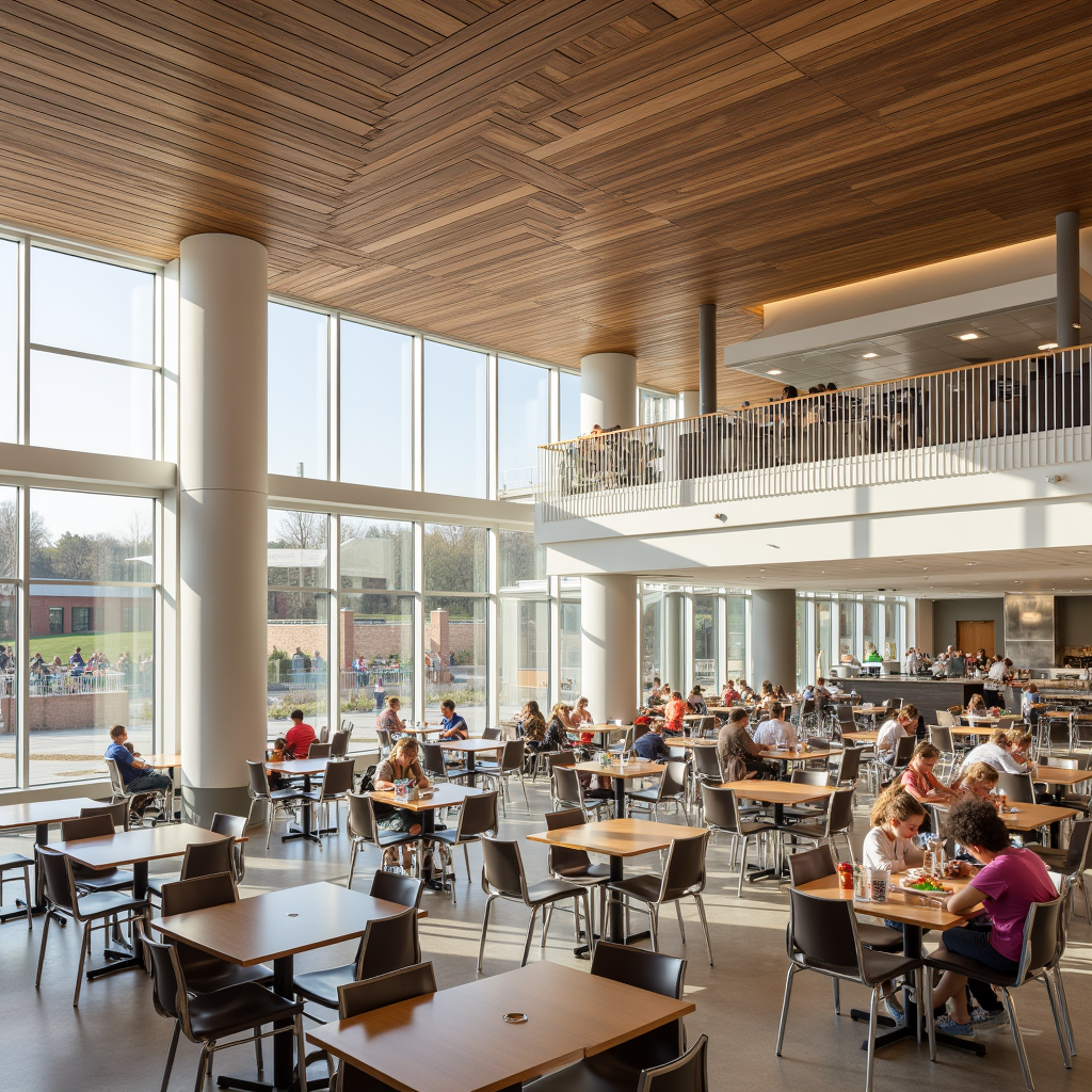 AI创意设计106-大学食堂餐厅-7